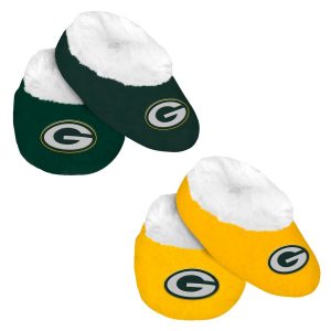 Green Bay Packers Infant Two-Pack Booties Set