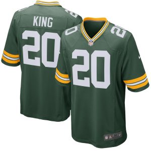 Nike Kevin King Green Bay Packers Green Game Jersey