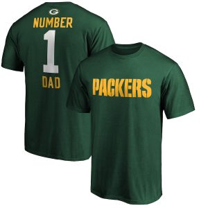 Green Bay Packers Big & Tall #1 Dad T-Shirt