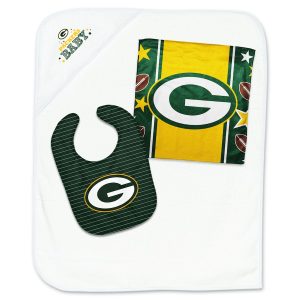 Green Bay Packers WinCraft Infant Three-Piece Gift Set